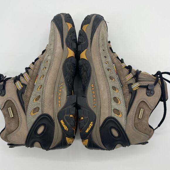 MERRELL Pulse II Vibram Hiking Boot Size 8.5 Ankle Height Outdoor Work Shoe - Picture 4 of 8